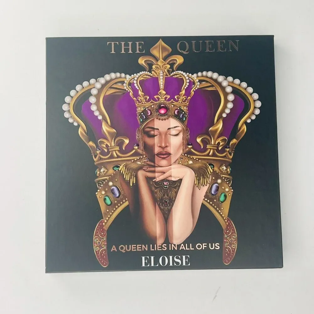 Eloise The Queen Eyeshadow Palette Mattes Shimmers Metallic 20 Shades .78oz NIB